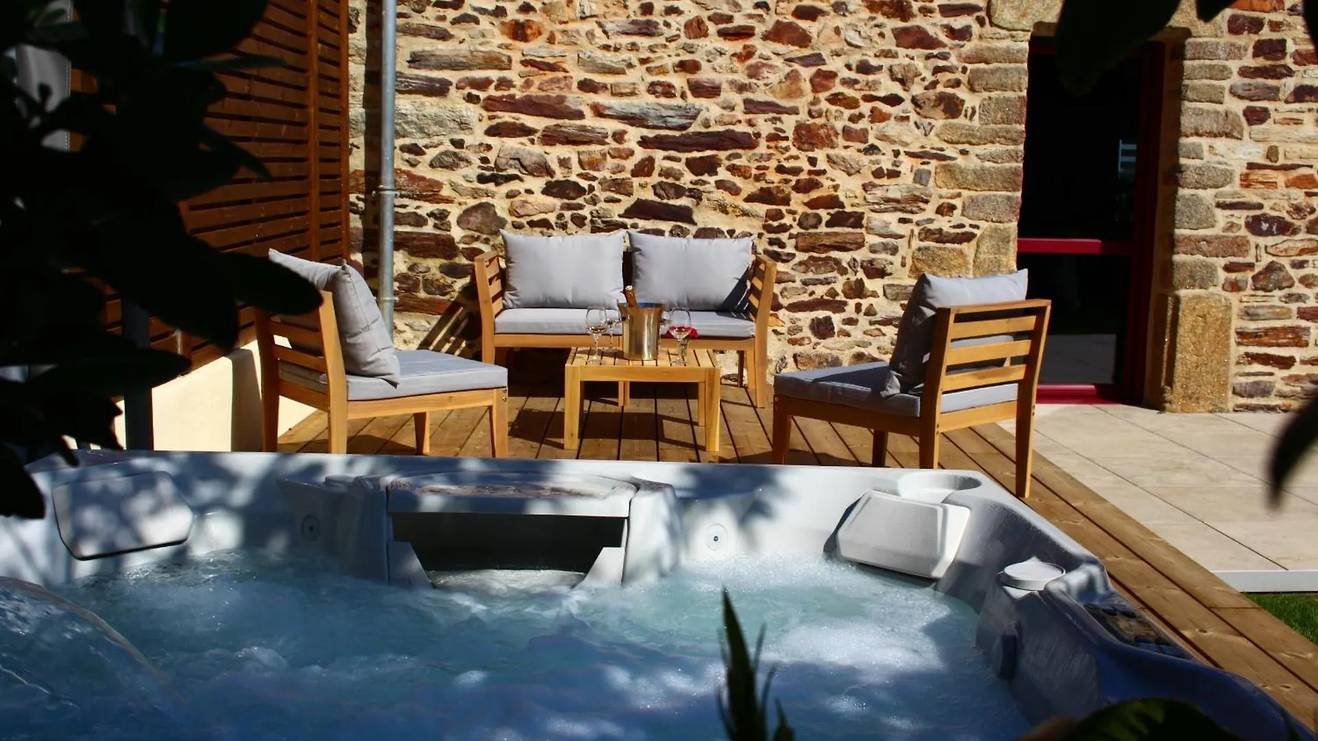 La Chaumiere - Nature Et Spa Prive Béganne 0*,